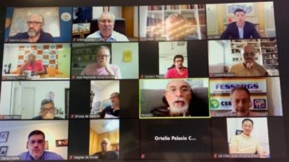 Pandemia: Centrais Sindicais se reúnem com Embaixada da China